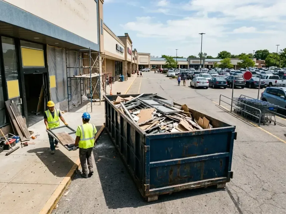 retail-store-renovation-debris-003 — frequently asked questions, Roll-off Dumpster Rentals in Northfield, IL